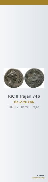 RIC II Trajan 746 — CANOA