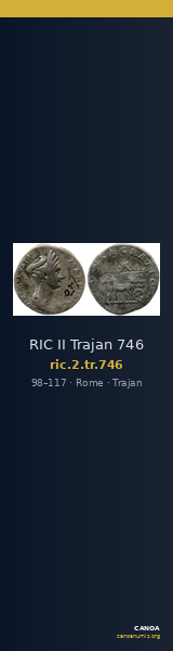 RIC II Trajan 746 — CANOA