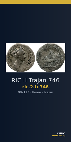 RIC II Trajan 746 — CANOA