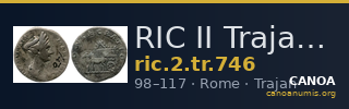 RIC II Trajan 746 — CANOA