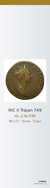 RIC II Trajan 749 — CANOA