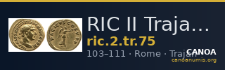 RIC II Trajan 75 — CANOA