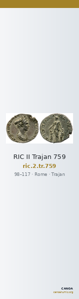 RIC II Trajan 759 — CANOA