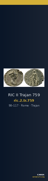 RIC II Trajan 759 — CANOA