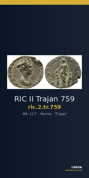 RIC II Trajan 759 — CANOA