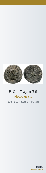 RIC II Trajan 76 — CANOA