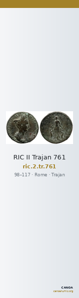 RIC II Trajan 761 — CANOA
