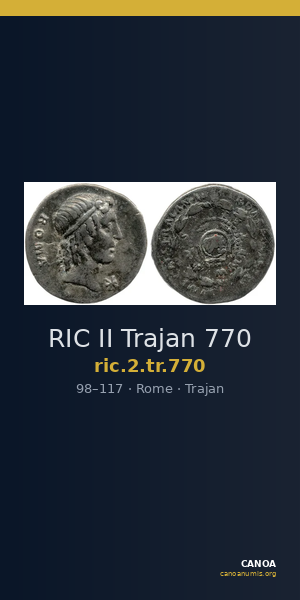RIC II Trajan 770 — CANOA