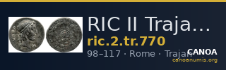 RIC II Trajan 770 — CANOA