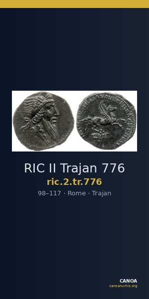 RIC II Trajan 776 — CANOA
