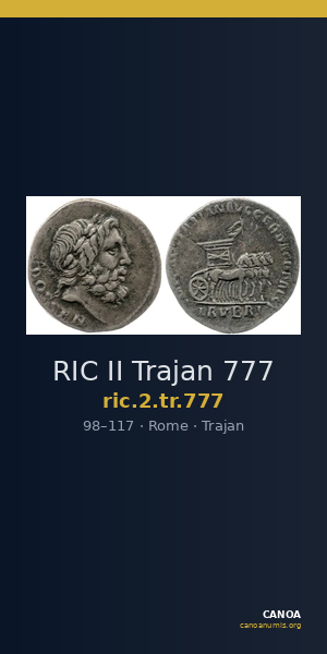 RIC II Trajan 777 — CANOA