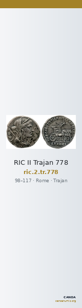 RIC II Trajan 778 — CANOA