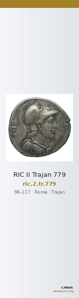 RIC II Trajan 779 — CANOA