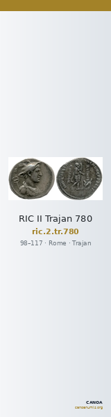 RIC II Trajan 780 — CANOA