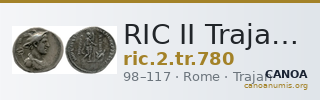RIC II Trajan 780 — CANOA