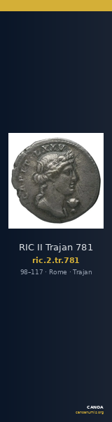 RIC II Trajan 781 — CANOA
