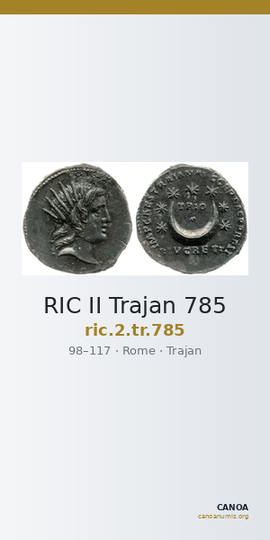 RIC II Trajan 785 — CANOA