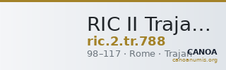 RIC II Trajan 788 — CANOA