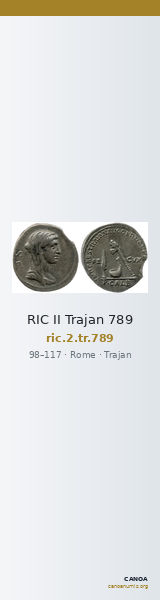 RIC II Trajan 789 — CANOA