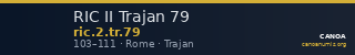 RIC II Trajan 79 — CANOA