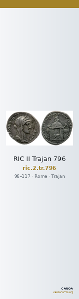RIC II Trajan 796 — CANOA