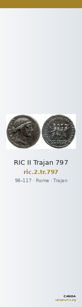 RIC II Trajan 797 — CANOA