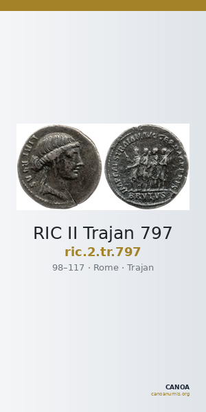 RIC II Trajan 797 — CANOA