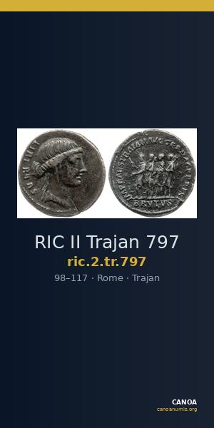 RIC II Trajan 797 — CANOA