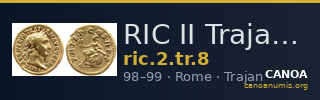 RIC II Trajan 8 — CANOA