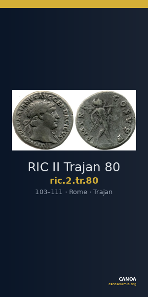 RIC II Trajan 80 — CANOA