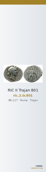 RIC II Trajan 801 — CANOA
