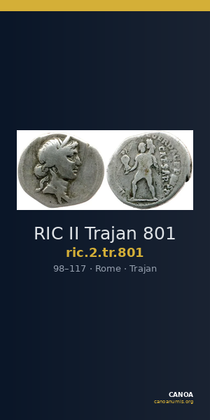 RIC II Trajan 801 — CANOA