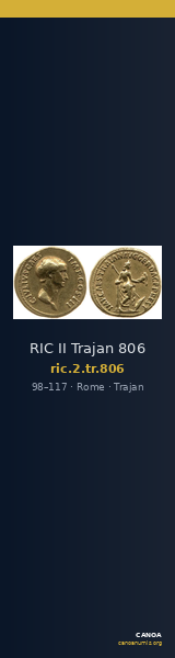 RIC II Trajan 806 — CANOA