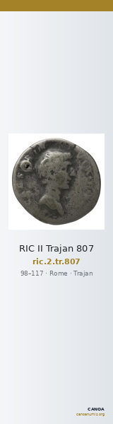 RIC II Trajan 807 — CANOA