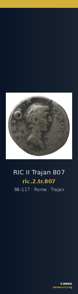 RIC II Trajan 807 — CANOA
