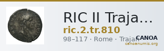 RIC II Trajan 810 — CANOA