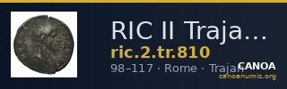 RIC II Trajan 810 — CANOA