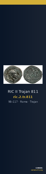 RIC II Trajan 811 — CANOA