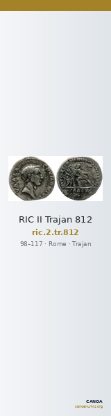 RIC II Trajan 812 — CANOA