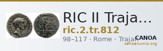 RIC II Trajan 812 — CANOA