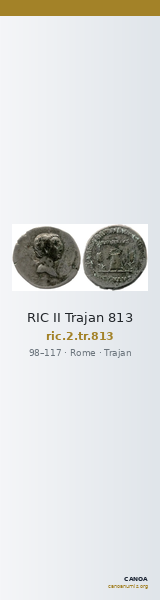 RIC II Trajan 813 — CANOA