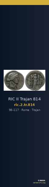 RIC II Trajan 814 — CANOA