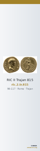 RIC II Trajan 815 — CANOA