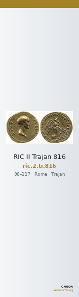 RIC II Trajan 816 — CANOA