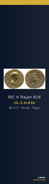 RIC II Trajan 816 — CANOA