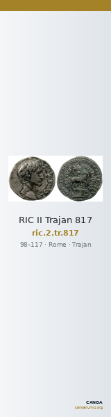 RIC II Trajan 817 — CANOA