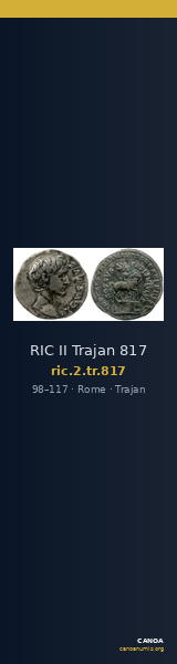 RIC II Trajan 817 — CANOA