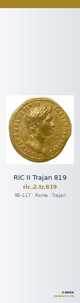 RIC II Trajan 819 — CANOA