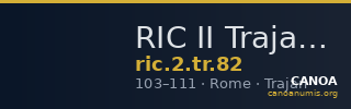 RIC II Trajan 82 — CANOA