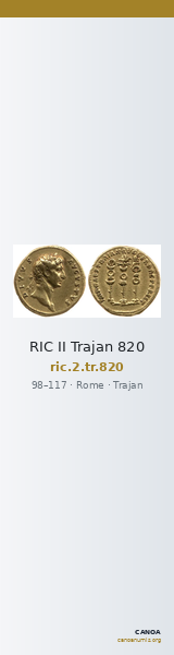 RIC II Trajan 820 — CANOA